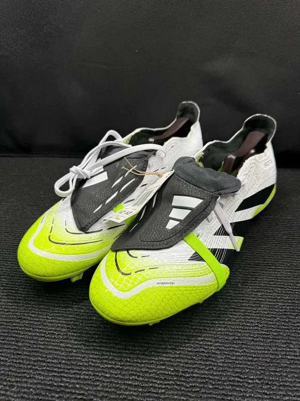 Adidas Predator League FT Firm Ground Soccer Cleats - White/Black